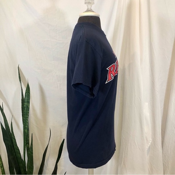 Vintage Y2K 2005 Boston Red Sox Navy Crewneck Logo T-Shirt Baseball MLB - Picture 7 of 11